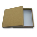 Square 2 Piece, Handmade Craft Paper Gift Box-Box Only